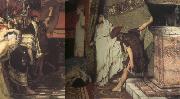 Alma-Tadema, Sir Lawrence A Roman Emperor AD 41 (mk23) painting